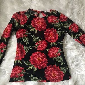 See- through w/ black cami under